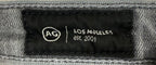 AG Adriano Goldschmied Women's Light Gray Prima Cigarette Leg Jeans Size 28