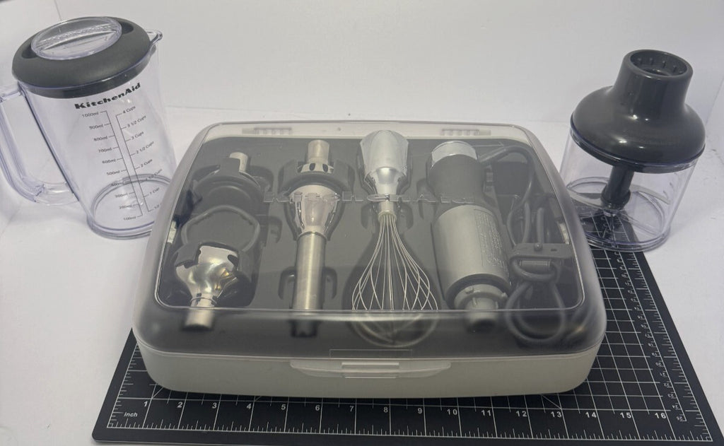 KitchenAid 5-Speed Immersion Hand Blender with Attachments Model KHB2561,KHB2571