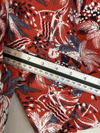 Columbia PFG Board Shorts Mens XL Red White Blue Floral Swim Trunks Mesh