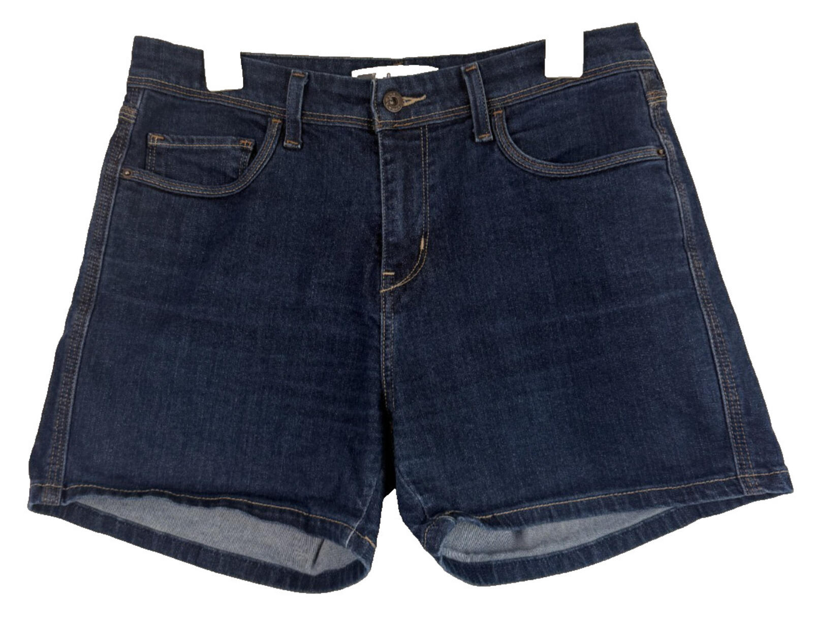 Levis womens mid length denim shorts size 10 - Stretch
