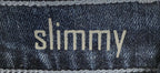 7 For All Mankind Mens 38x32 Slimmy Jeans Medium Wash Whiskered Stretch Denim