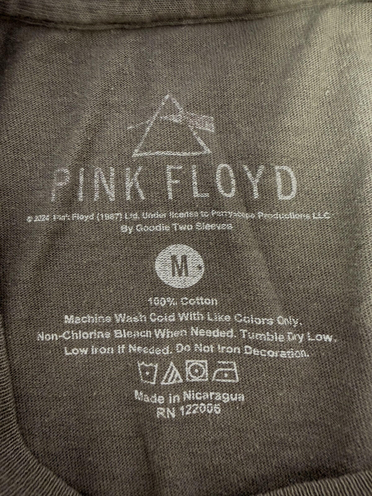 Pink Floyd The Dark Side Of The Moon Womens vintage style T shirt Sz M classic