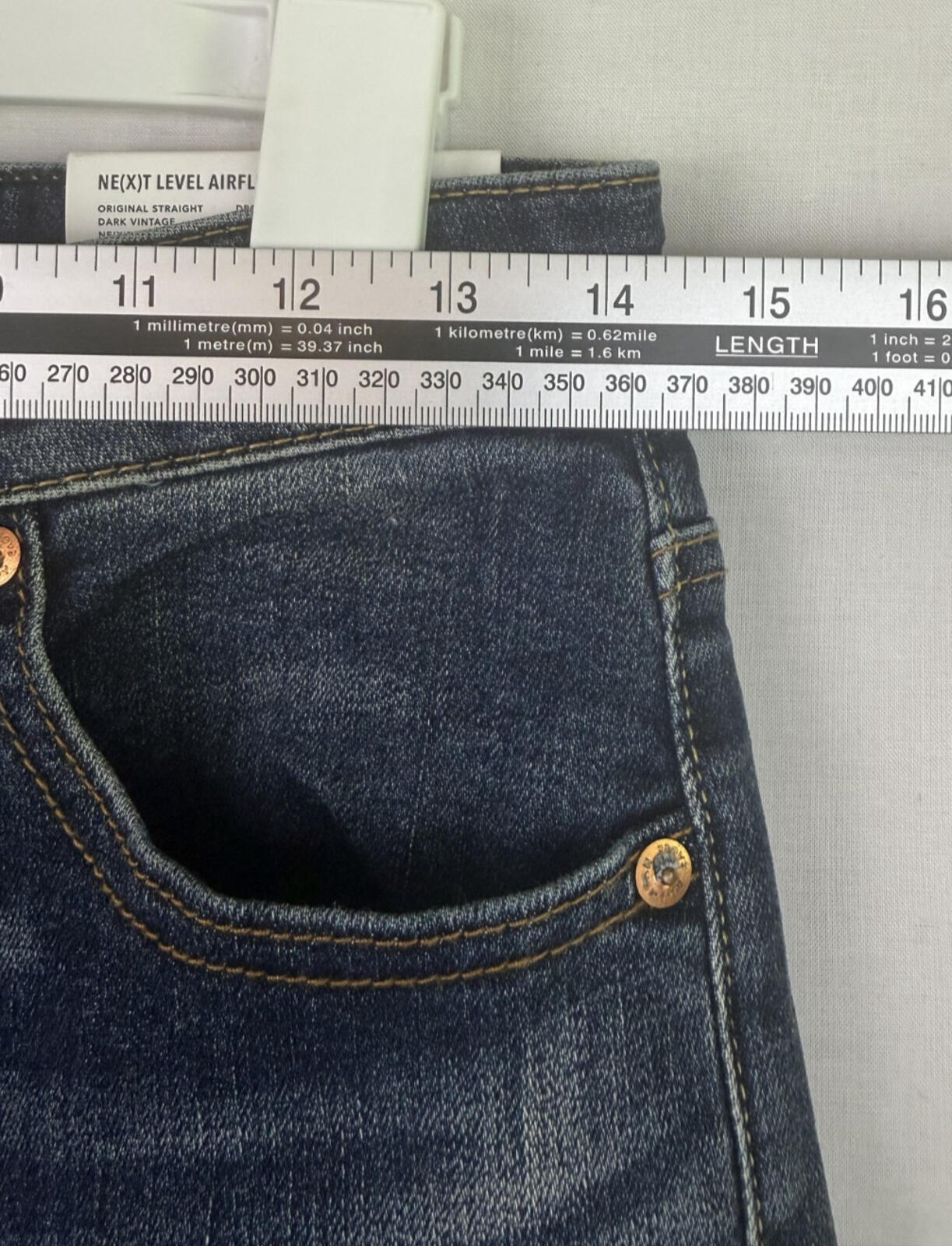 NEW American Eagle Next Level Airflex Original Straight Blue Jeans Mens 28x32