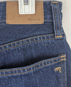 Madewell Baggy Tapered Jeans Womens Size 28 Medium Wash Blue Denim