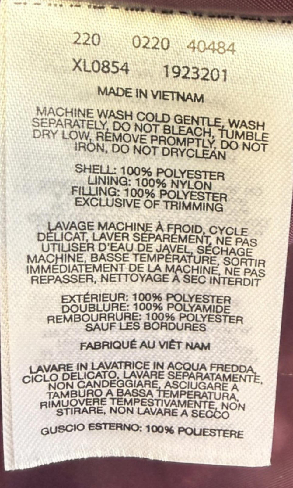 Columbia Vest Womens Large Purple Puffer Quilted Insulated Outdoor Zip Pockets