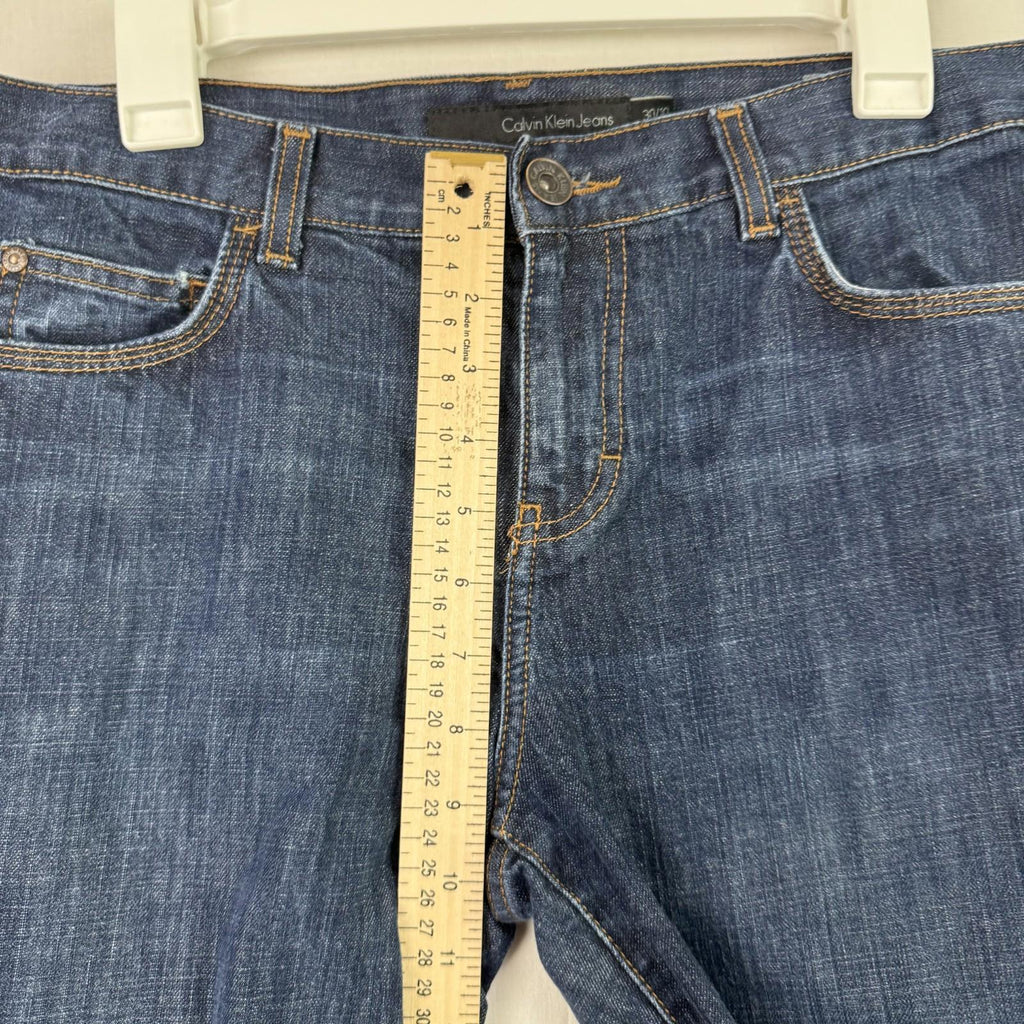 Calvin Klein Jeans Womens Size 30/10 Flared Long Inseam