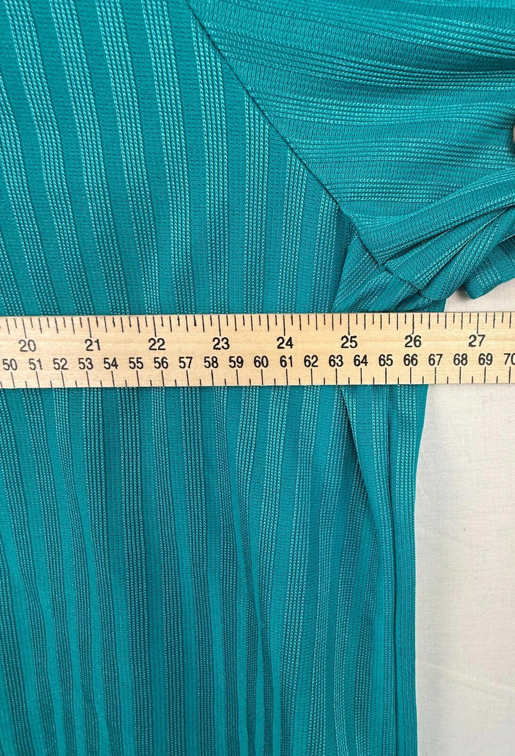 willow ridge teal womens blouse size 26w/46 shoet sleeve