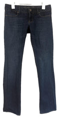 American Eagle 77 Straight Jeans Womens Size 6 Long Blue Denim 30x31