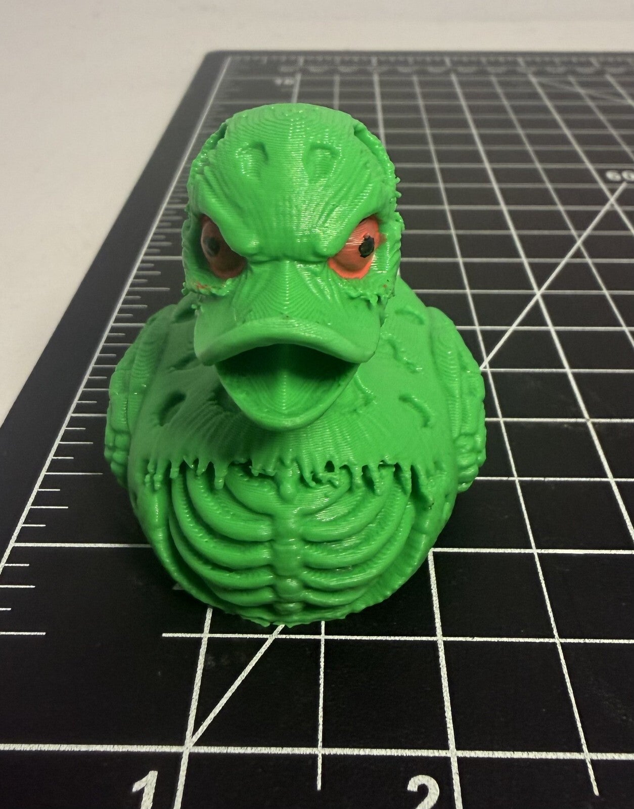 3d Printed Zombie Duck - 2 1/5 Inch Tall - Halloween - Jeep