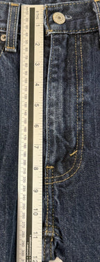 Levis 527 Bootcut Jeans Mens 33 x 34 Dark Wash Blue Denim