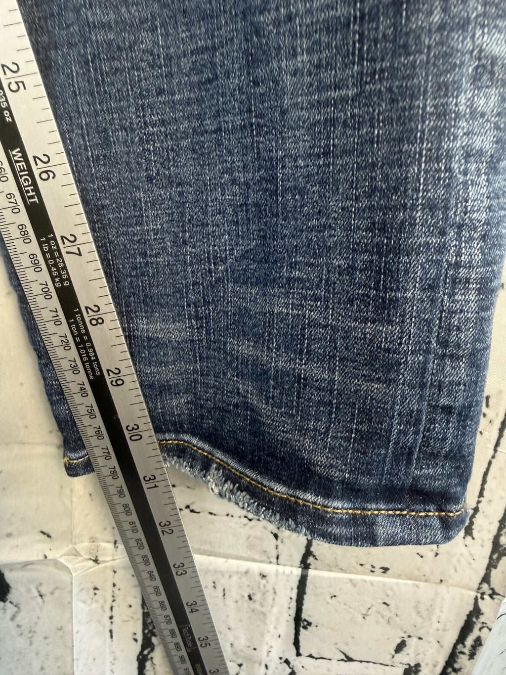 American Eagle 360 Extreme Flex Slim Straight Jeans Mens 30x34 Blue Stretch