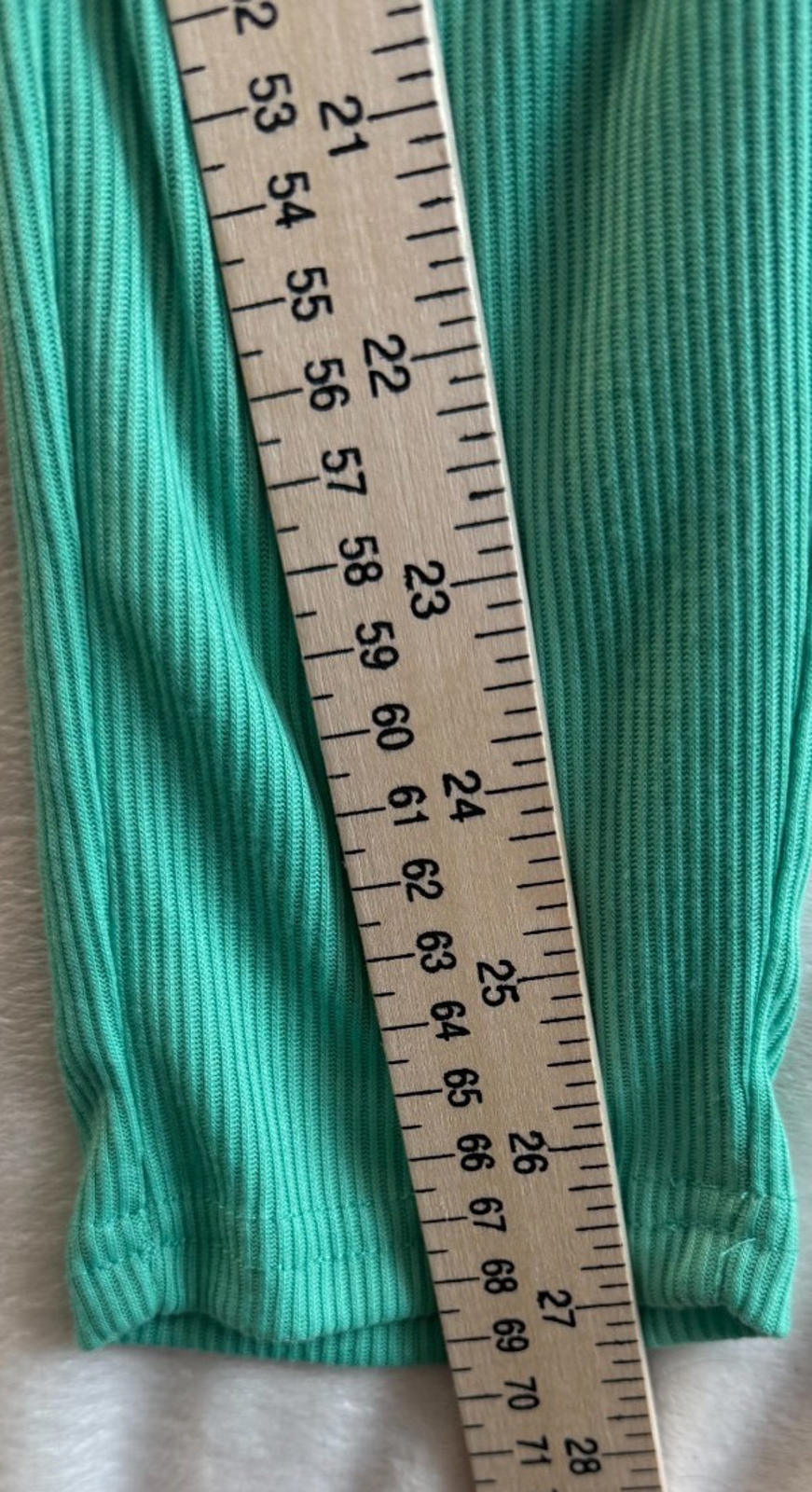 Womens Releaxed Polyester Pants size s light green 100% polyester comfortable