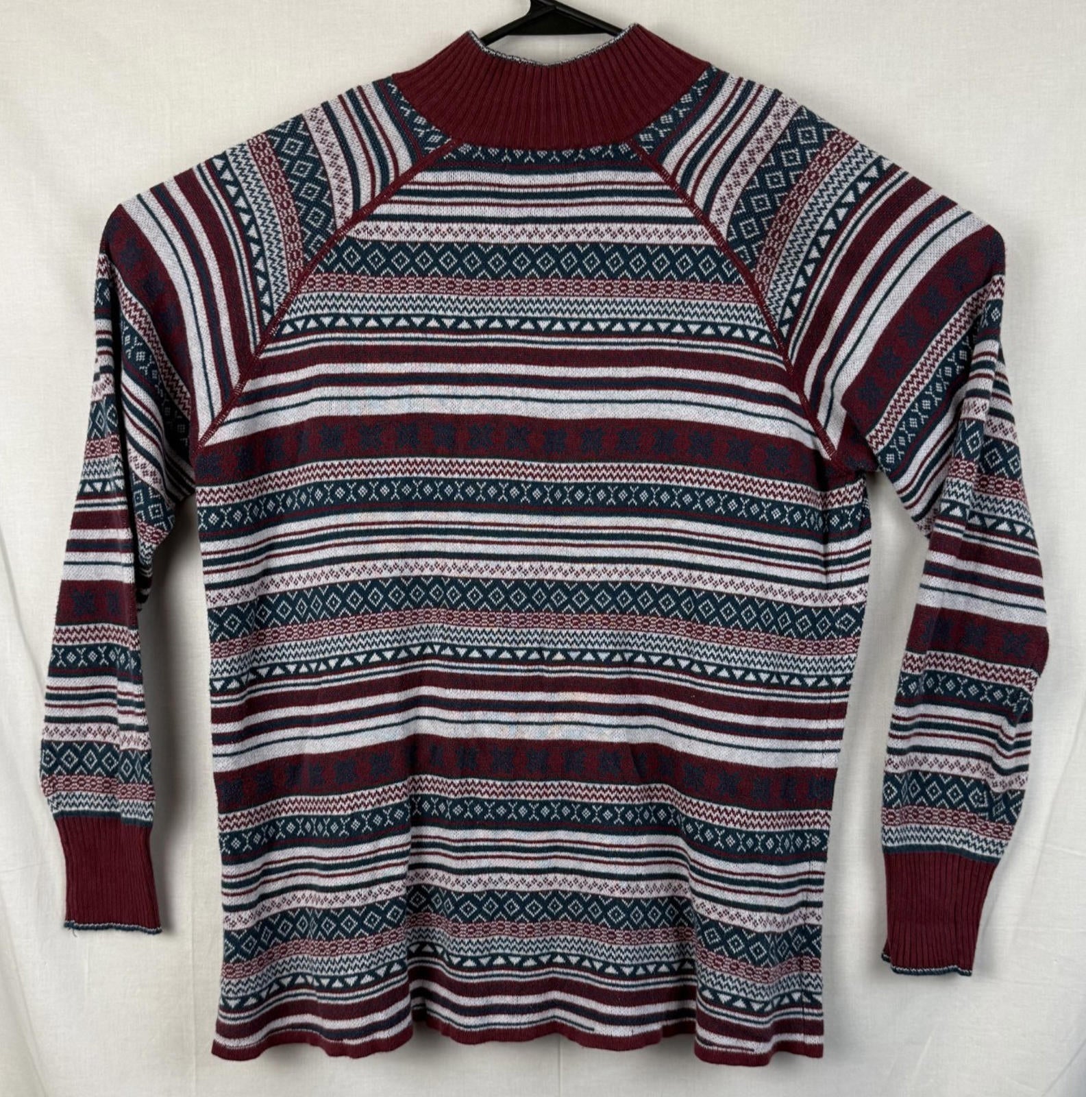 Eddie Bauer Womens Long Sleeve 1/4 Zip Up Shirt Sz XL Transitional