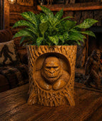 3D Printed Bigfoot Planter - 8 Inch - Indoor