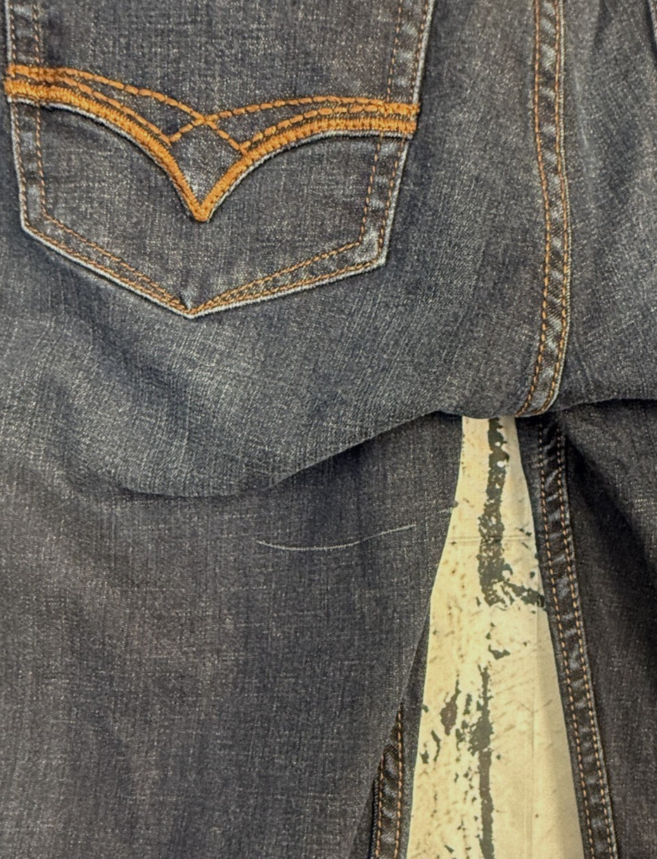 SEVEN 7 Jeans Mens 30x30 Skinny Stretch Blue Denim - Cowboy - Western