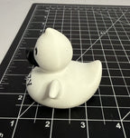 3d Printed Ghost Duck - Personalized - 2 1/5 Inch Tall