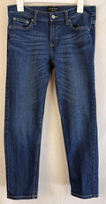 Banana Republic Women's Girlfriend Blue Jeans Size 27 Whiskered