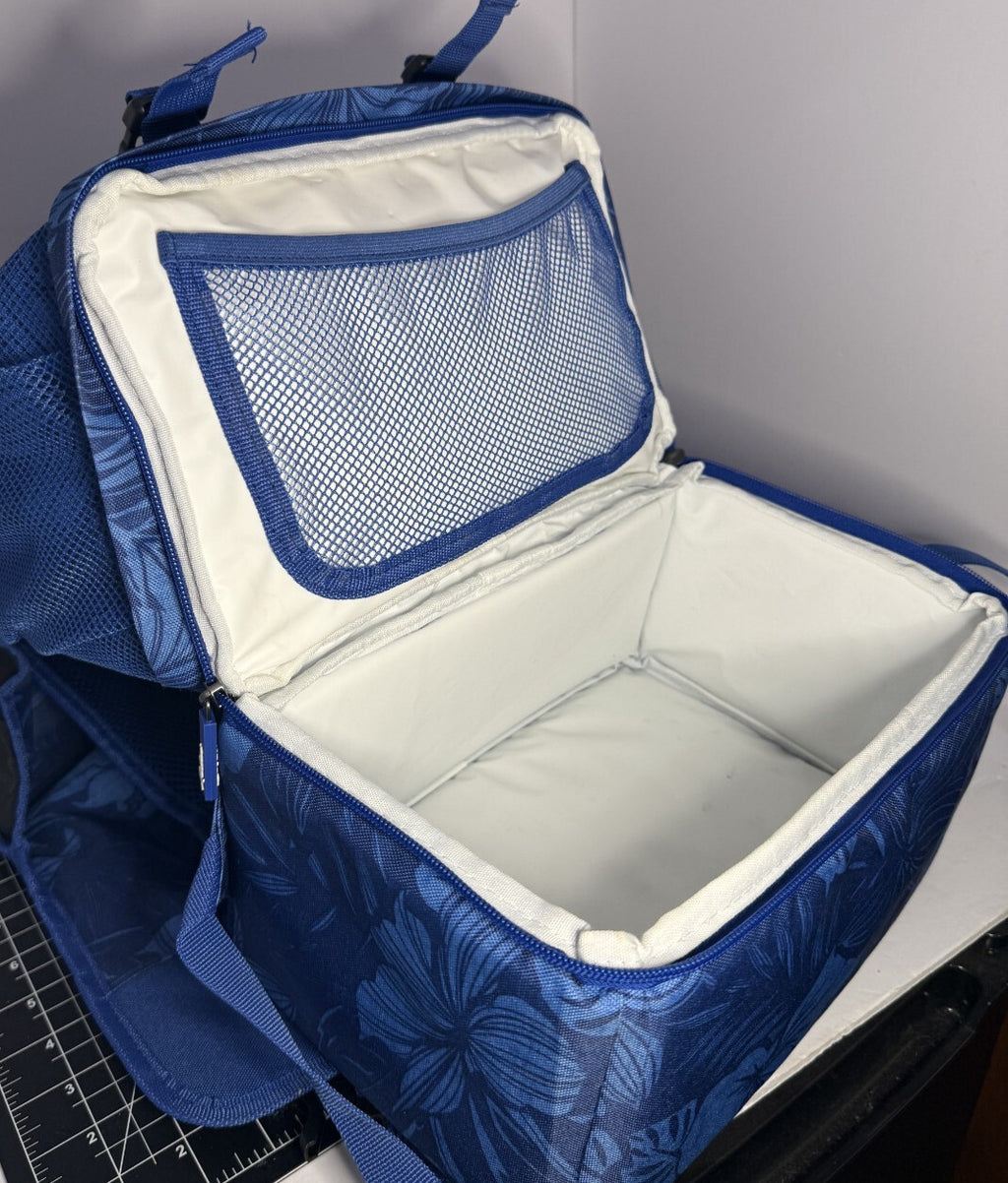 Tommy Bahama Relax Cooler Backpack 17 inches 2 Seperate Cooler Compartments