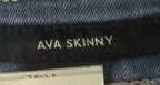 Lucky Brand Womens Low Rise Ava Skinny Jeans Size 2 / 26 Ankle -SameDay Shipping