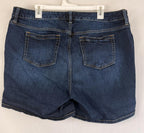 Torrid Womens Jean Shorts - Size 16 - Blue - 6 in Inseam
