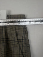 Columbia Omni-Wick Plaid Golf Hiking Shorts Brown 38W 12” Inseam