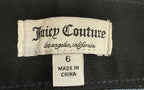 Juicy Couture Crop Capri Womens Jeans Size 6 Skinny Medium Blue Elastic Waist