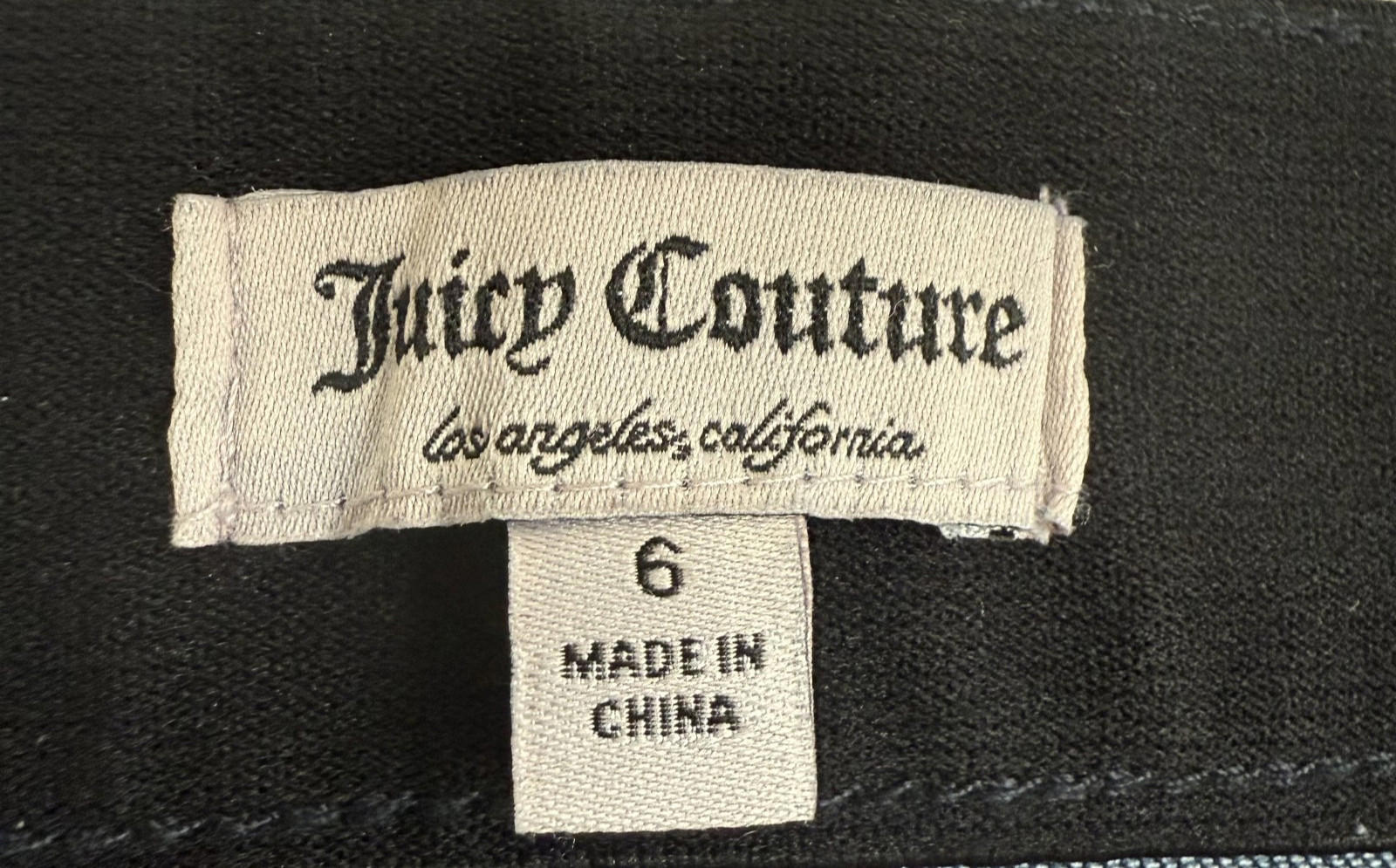 Juicy Couture Crop Capri Womens Jeans Size 6 Skinny Medium Blue Elastic Waist