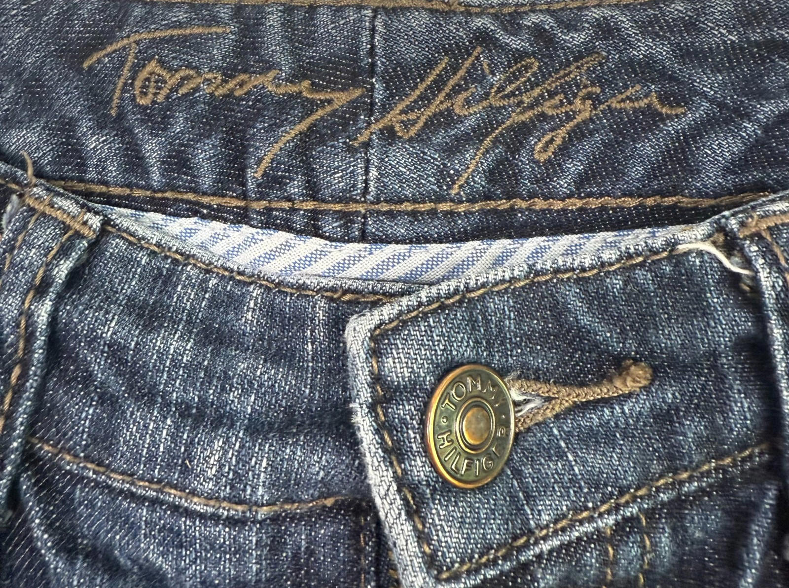 Womens Tommy Hilfiger hipster jeans sz 4P