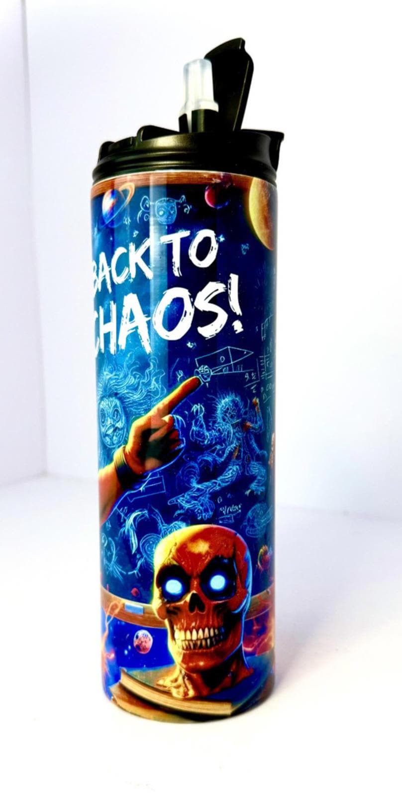 20 oz Deadpool back to school StainlessSteel Tumbler w/ Twist on Lid, Straw Kids