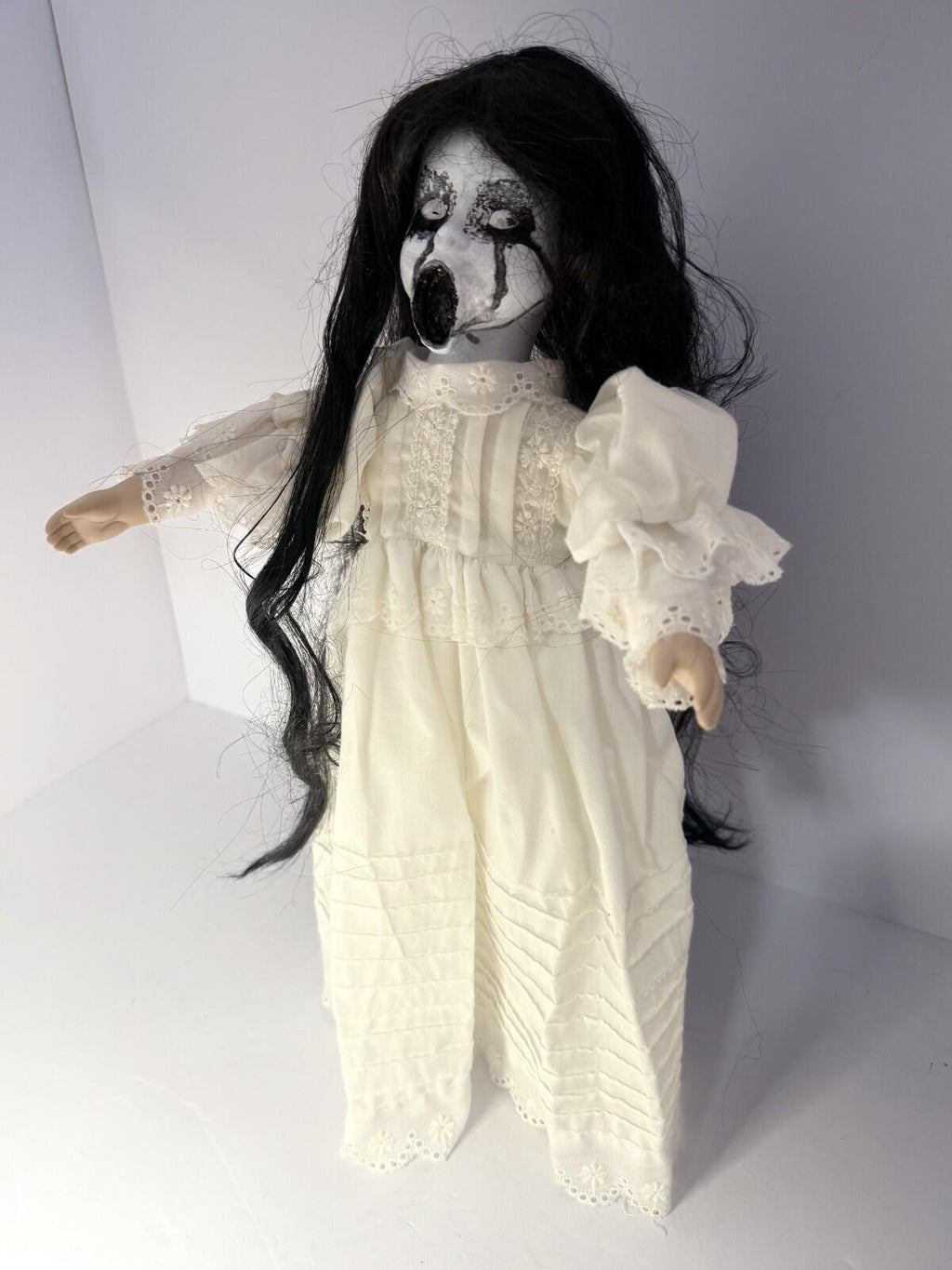 The Banshee's Path - OOAK Scary Creepy Doll 16" Hand Painted Horror Haunting Art