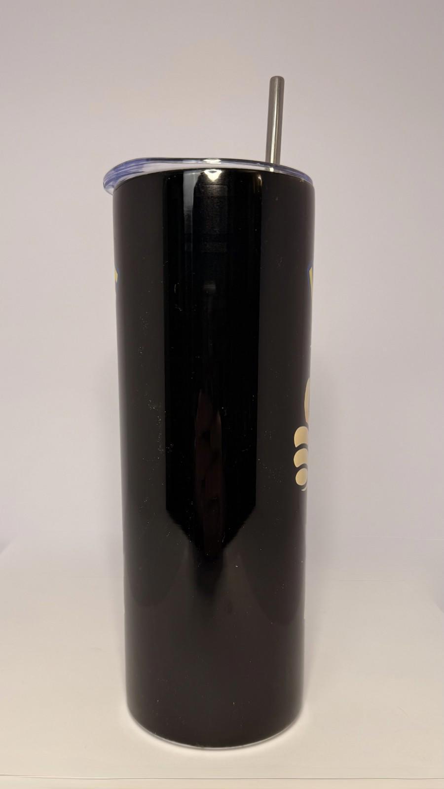 20 oz It Gets Worse Stainless Steel Tumbler with Lid, Straw