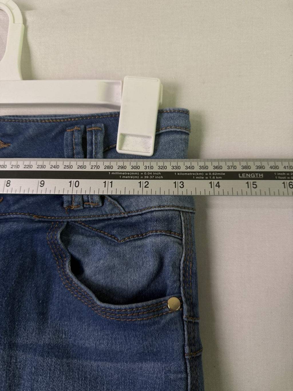 Cutie Pie Womens Jeans Size 5 Blue Stretch - Same Day Shipping