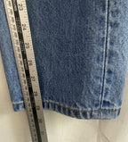 Levi's 505 Mid Blue Denim Straight Leg Jeans Zip Fly Mid Rise Men's W30 L30