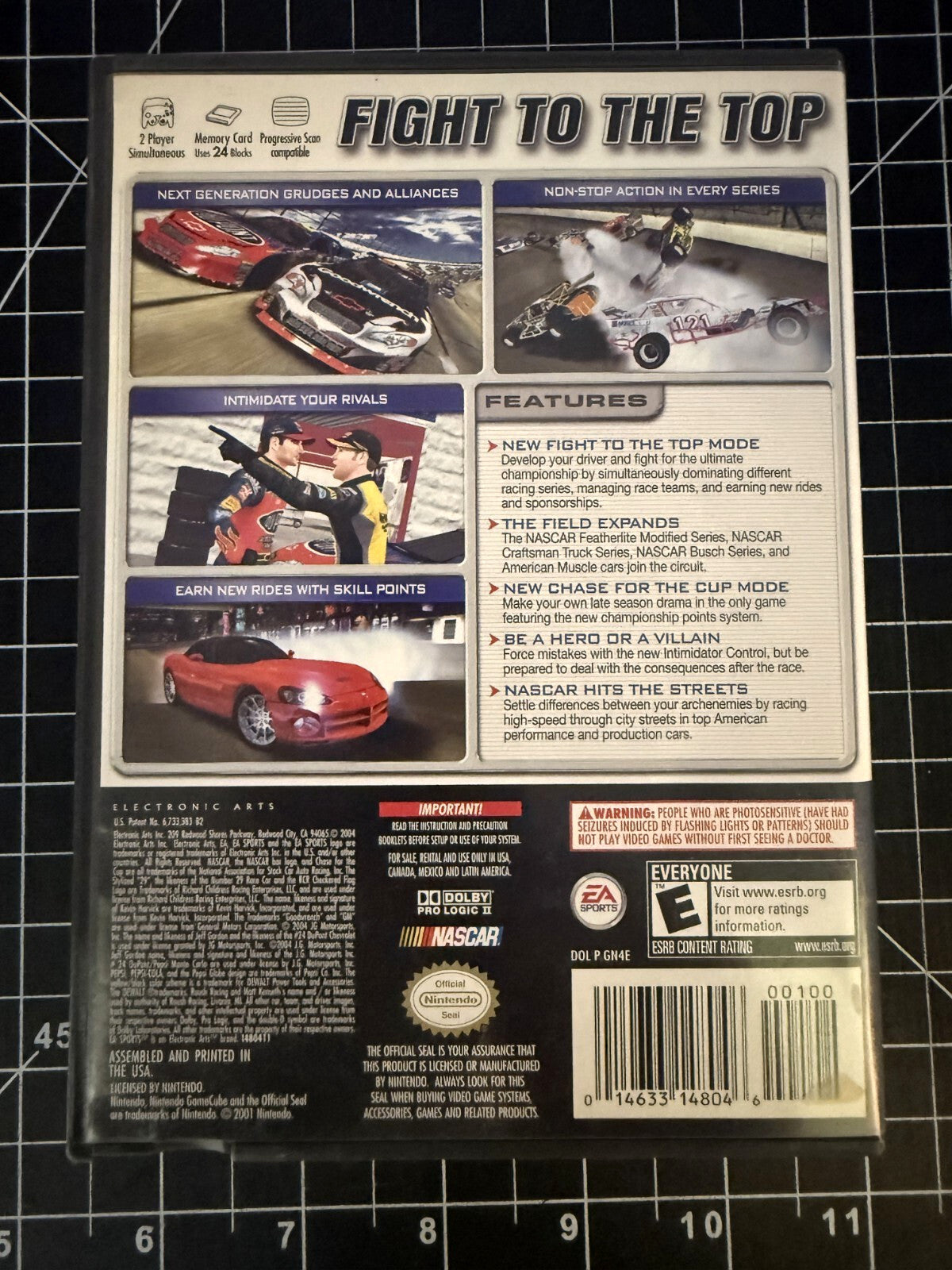 NASCAR 2005 Chase for the Cup Nintendo GameCube Complete With Manual CIB Games