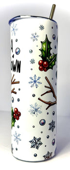 20 oz Meltdown Stainless Steel Tumbler with Lid, Straw