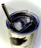20 oz Norse Stainless Steel Tumbler with Lid, Straw