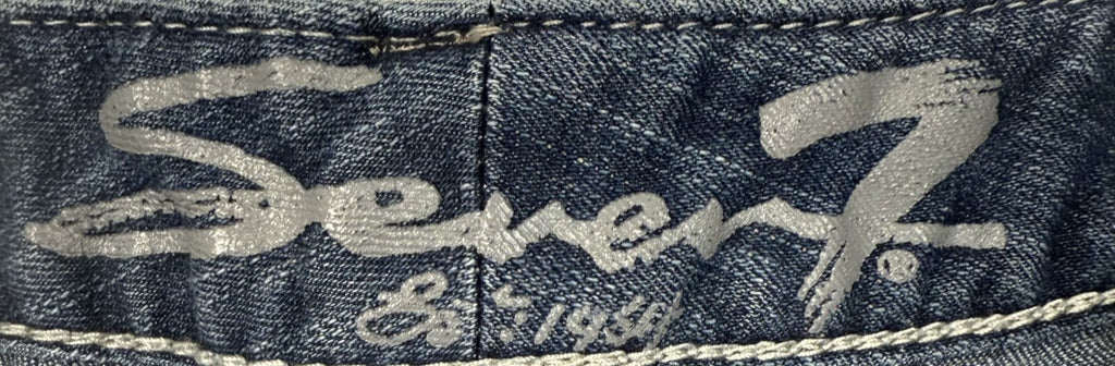 Seven7 Womens Denim Jeans Size 20 Short Bootcut Dark Light Distressed
