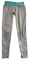 Gymshark Dry Light Gray Athletic Yoga Pants Workout Leggings Womens Small Gym