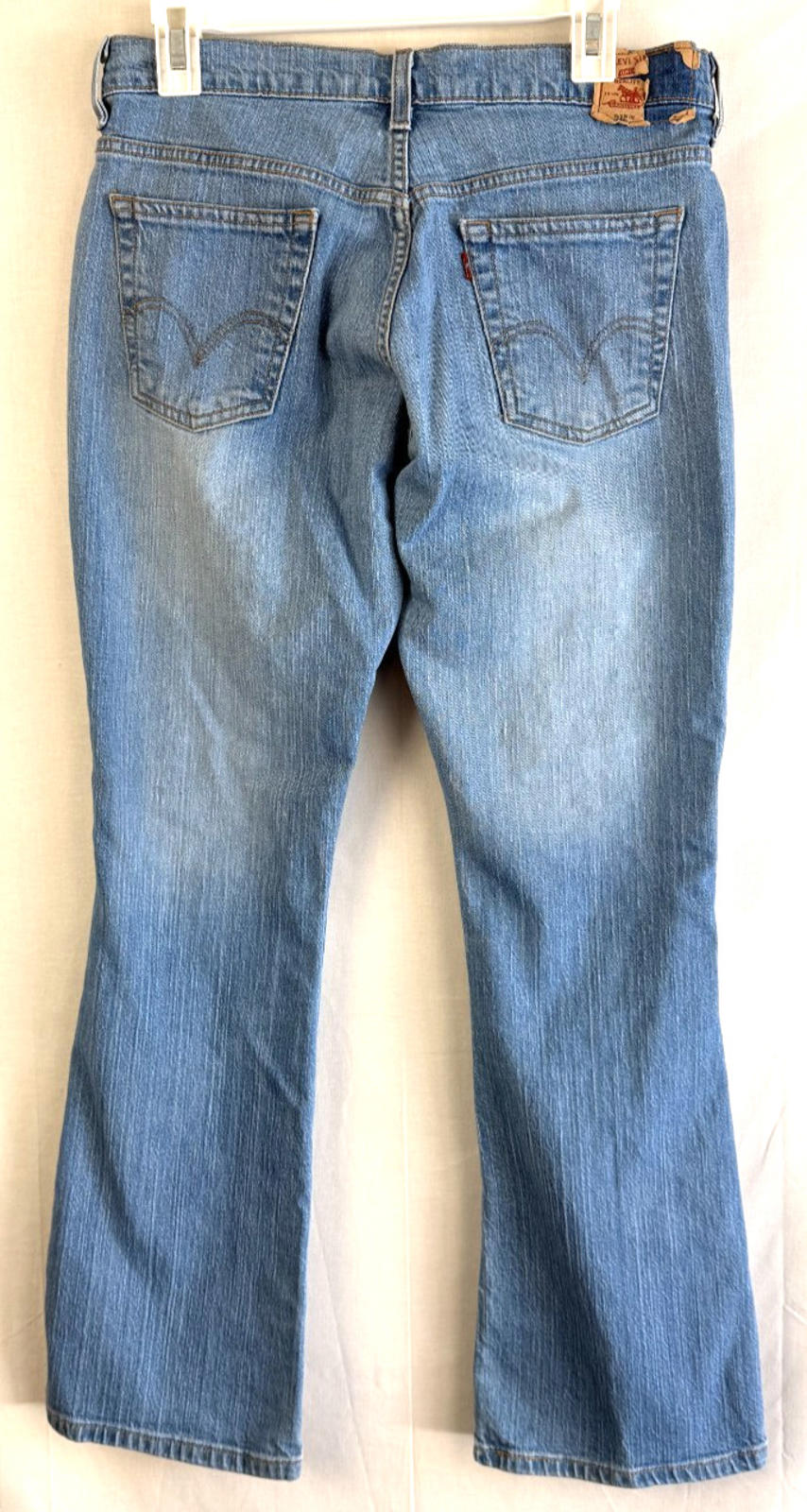 Levis 515 Nouveau Bootcut Light Wash Denim Jeans Womens Size 6M Cotton Blend