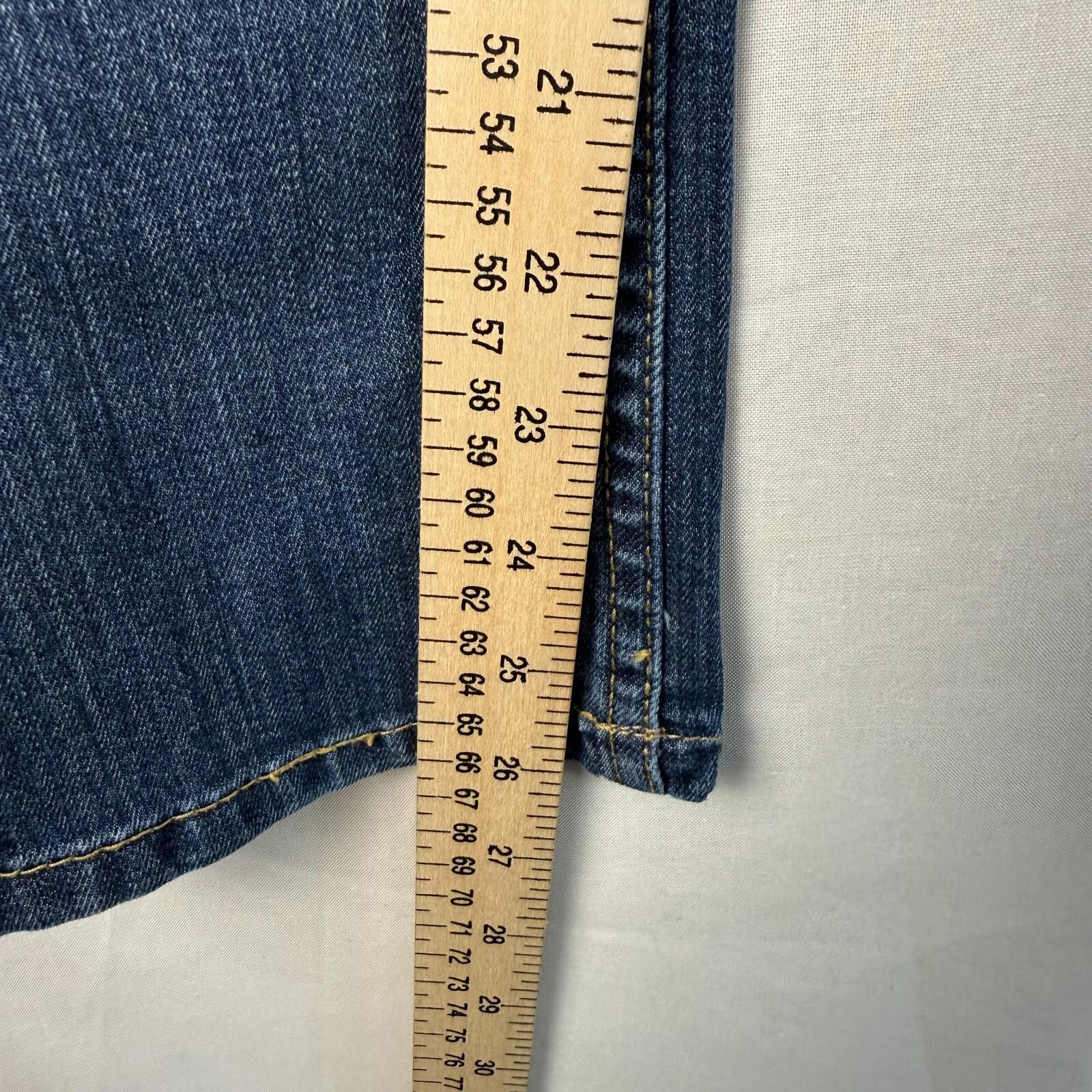 Levis Youth Jeans Performance 511 Slim Medium Wash Blue Denim Size 12 Reg 26x27"