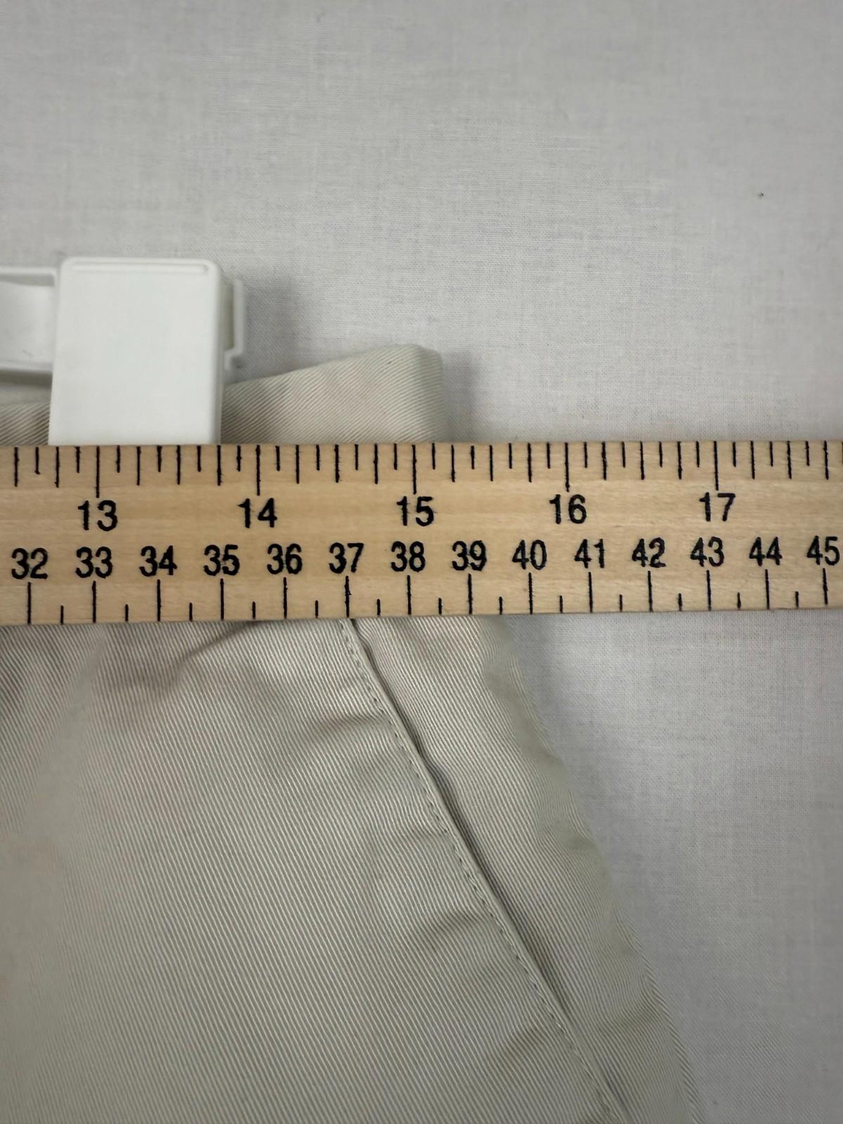 J. Crew Khaki Chino Flat Front Womens Shorts Size 10