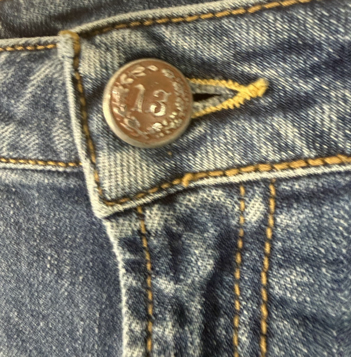 R13 Alison  Skinny Jeans Womens Size 31 Blue - Made in Italy