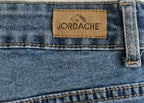 Jordache Shorts Girls Sz 16 Blue Denim Cut Off Medium Wash Distressed