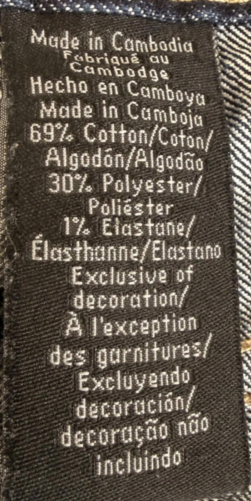 Calvin Klein Womens Skinny Jeans Size 28/6 Mid-Rise Blue Denim