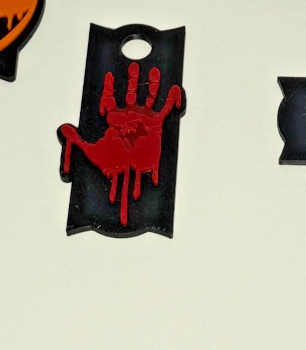 Halloween Stanley Cup Topper Bloody Hand ~ Fits 10mm Straw