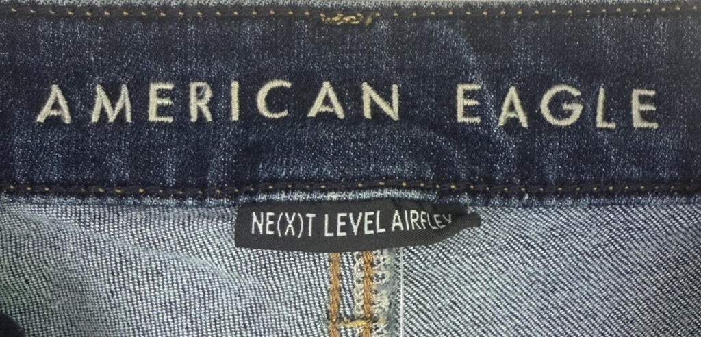 NEW American Eagle Next Level Airflex Original Straight Blue Jeans Mens 28x32