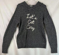 Marled Reunited Clothing Womens Sz S Pullover Hoodie Sweatshirt Lets Get Cozy
