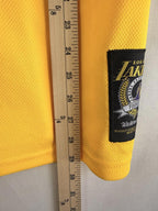 Los Angeles Lakers Mens Jersey Sz M NBA Yellow Ultra Game