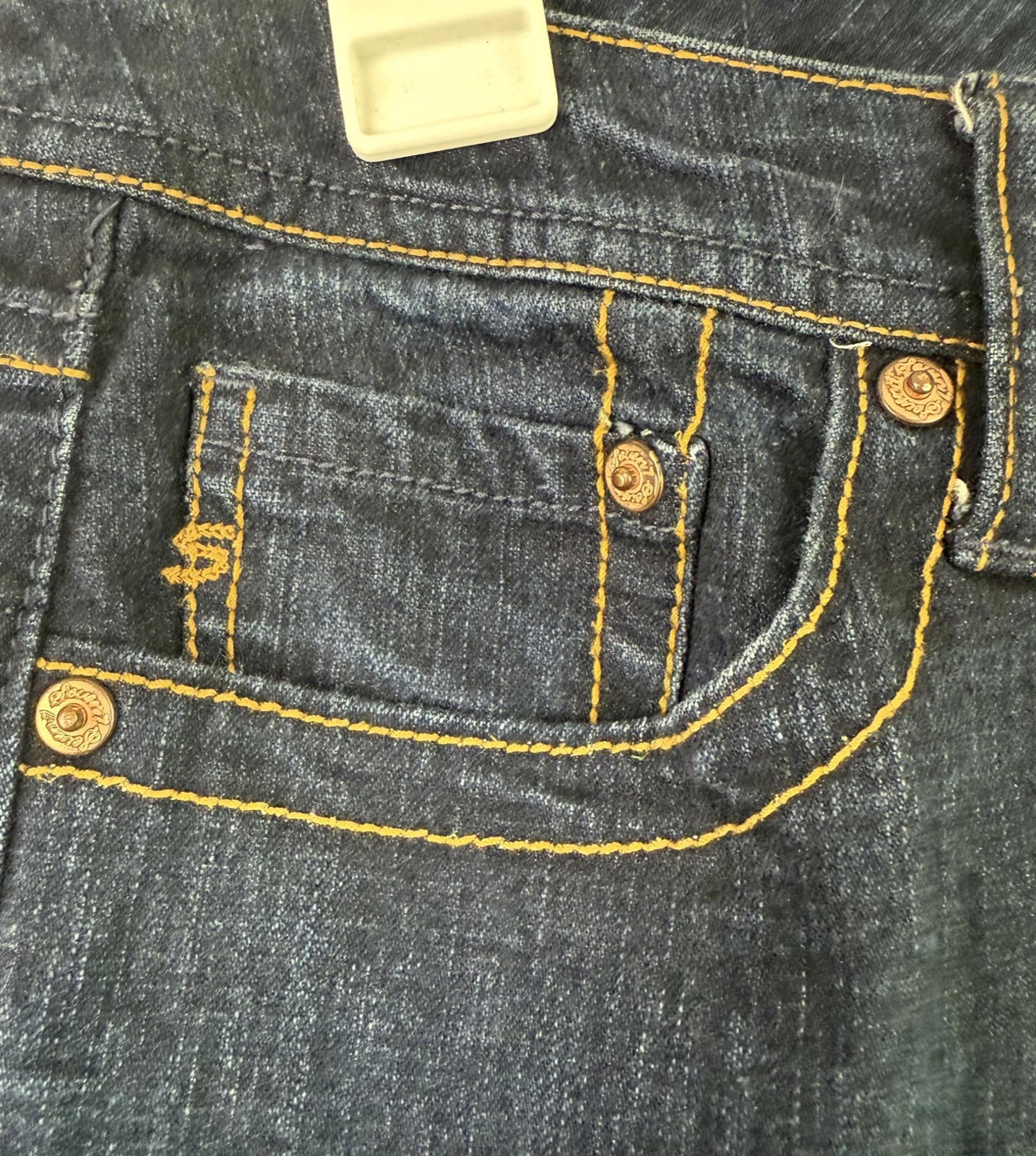 Seven 7 Womens Jeans Size 27 Straight Western