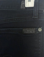 7 For All Mankind Skinny Gwenevere Jeans Womens 27 Dark Wash Stretch